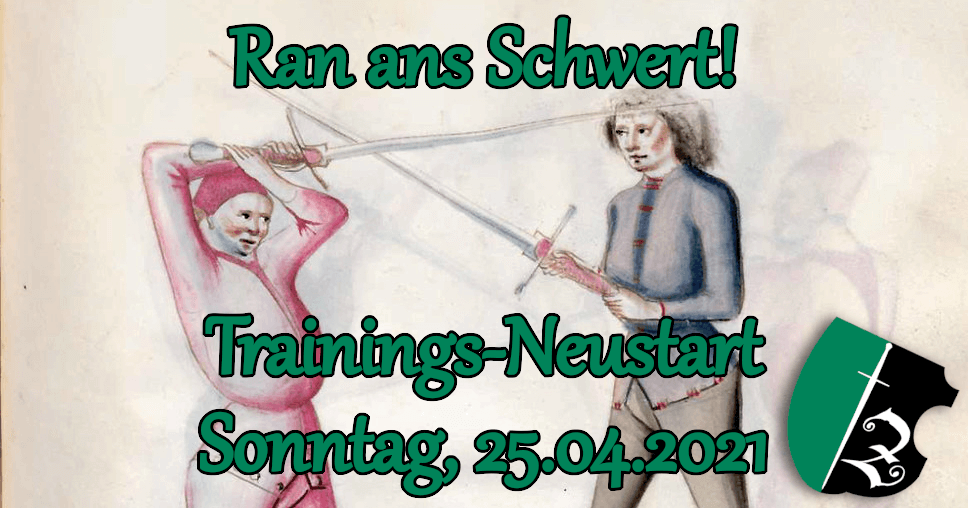 Trainings-Neustart Sonntag 25.04.2021